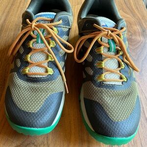 Merrell Green and Brown Athletic Shoes